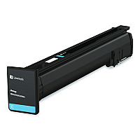 Lexmark 79L1HC0 Extra High-Yield Toner, 46,900 Page-Yield, Cyan