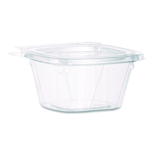 Dart ClearPac SafeSeal Tamper-Resistant, Tamper-Evident Containers, 3.72 x 4.2 x 1.97, Clear, Plastic, 400/Carton (CH6DEF)