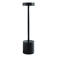 TRU RED LED Desk Lamp, Candlestick Neck, 13.5" High, Black (TR61984)