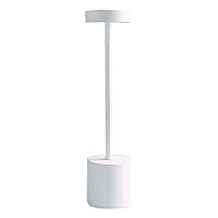 TRU RED LED Desk Lamp, Candlestick Neck, 13.5" High, White (TR61986)