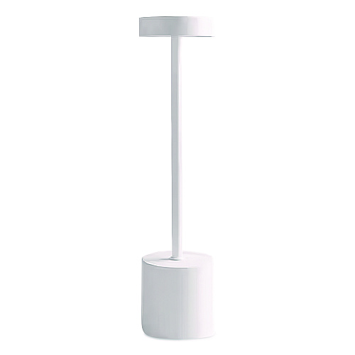 TRU RED LED Desk Lamp, Candlestick Neck, 13.5" High, White (TR61986)