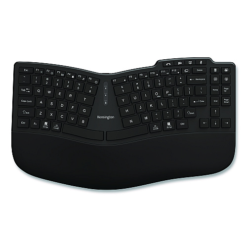 Kensington Pro Fit Ergo KB675 EQ TKL Rechargeable Keyboard, Black (75491)