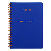 AT-A-GLANCE Signature Lite Academic Weekly Monthly Planner, Blue Cover, 12-Month (July to June): 2025 to 2026 (YP20LA20)