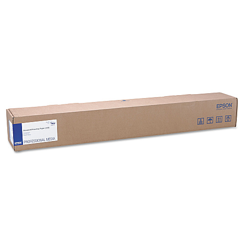 Epson Standard Proofing Paper Roll, 9 mil, 44" x 100 ft, Semi-Matte White (S045114)