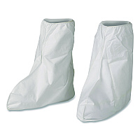 KleenGuard A40 Liquid and Particle Protection Boot Covers, One Size Fits Most, White, 400/Carton (44491)