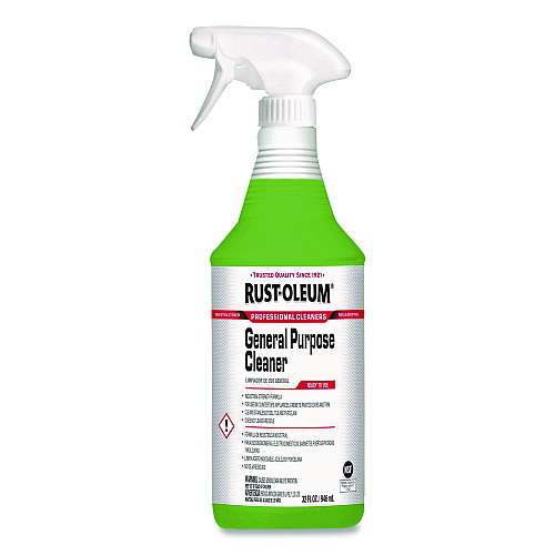 Rust-Oleum General Purpose Cleaner, 32 oz Spray Bottle, 6/Carton (352264)