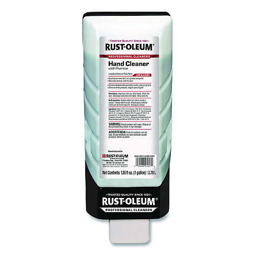 Rust-Oleum Professional Hand Cleaner With Pumice, Lemon Scent, 1 gal, 4/Carton (383462)
