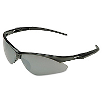 KleenGuard Nemesis Safety Glasses, Black Frame, Shade 3.0 IR/UV Lens (25692)