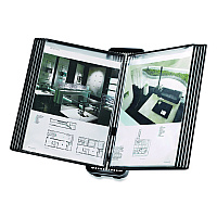 Tarifold VEO Desktop Reference System, 10 Panels with Black Borders, Black Base (V744127)