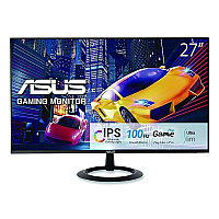 ASUS VZ27EHF LCD Gaming Monitor, 27" Widescreen, IPS Panel, 1920 Pixels x 1080 Pixels (90LM07B0B014)