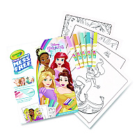 Crayola Disney Princess Color Wonder Kit, (18) Coloring Pages and (5) Markers (757003)