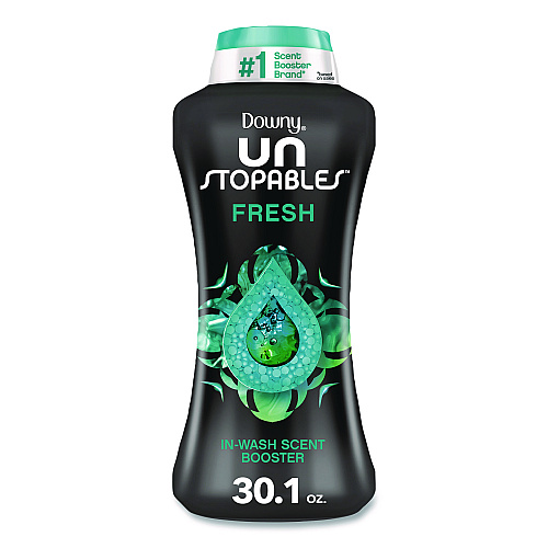 Downy Unstoppables In-Wash Scent Booster Beads, Fresh Scent, 30.1 oz Canister (14518)