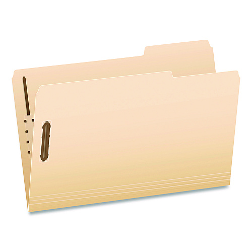 Pendaflex Manila Fastener Folders, 1.5" Expansion, 2 Fasteners, Legal Size, Manila Exterior, 50/Box (29538GW)