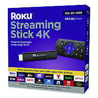 Roku Streaming Stick, Black (3820R2)
