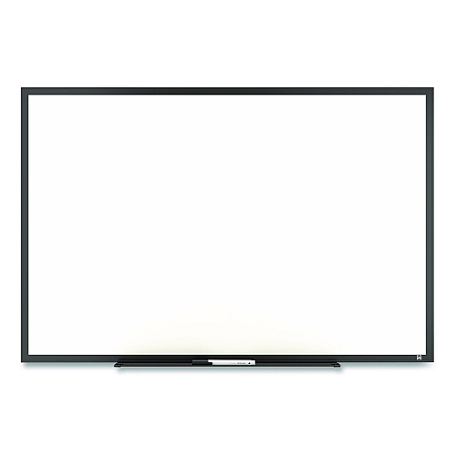 TRU RED Melamine Dry Erase Board, 3 ft x 2 ft, White Surface, Black Aluminum Frame (TR59366)