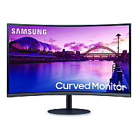 Samsung Curved LCD Monitor, 32" Widescreen, VA Panel, 1920 Pixels x 1080 Pixels (LS32C392EANX)