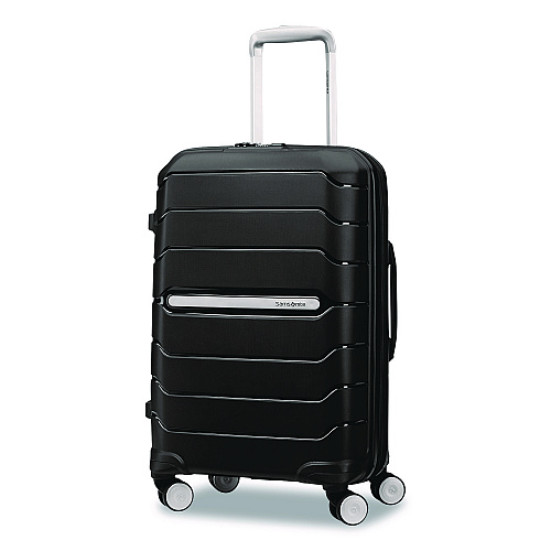 Samsonite Freeform Hard Side Carry-On Suitcase, Four-Wheeled Spinner, 15.25 x 10 x 21.25, Black (782551041)