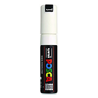 POSCA Water-Based Paint Markers, Broad Chisel Tip, White (PC8KWHITE)