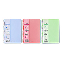 Carolina Paper Noted Personal Notebook, Medium/College Rule, Randomly Assorted Cover Color, (100) 7 x 5 Sheets (35083)