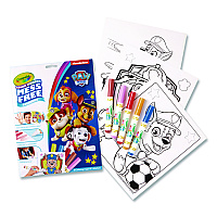 Crayola Nickelodeon Paw Patrol Color Wonder Kit, (18) Coloring Pages, (5) Paw Patrol Collection Markers (757007)