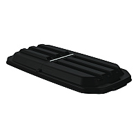 Suncast Commercial Tilt Truck Lid, For 1/2 Cubic Yard Tilt Truck, 29.22 x 57.91 x 5.44, Black (RMTT50LID)