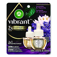 Air Wick Scented Oil Refill, Lavender and Waterlily, 0.67 oz, 2/Pack (6233803076)