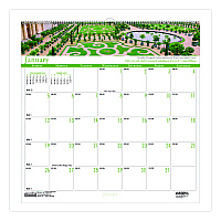 House of Doolittle Recycled Gardens of the World Monthly Wall Calendar, Garden Scene Photography, 12 x 12, White Sheets, 12-Month (Jan-Dec):2025 (30125)