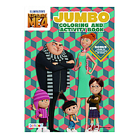 Bendon Despicable Me 4 Jumbo Coloring and Activity Book, Ages 3 and Up, 10.75 x 7.75 Sheets, 64 Pages (60503)