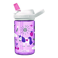 CamelBak Eddy + Kids Water Bottle, Unicorn Design, 12 oz, Multicolor (2665501035)