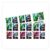 USPS Fruit & Vegetables Forever Stamps - Booklet Of 20 First-Class Mail Stamps