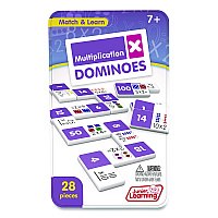 Junior Learning Inc Multiplication Dominoes, Ages 7 to 9 (483)