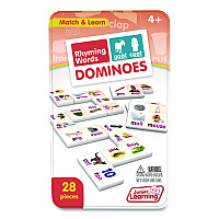 Junior Learning Inc Rhyming Words Dominoes, Ages 4 to 10 (490)