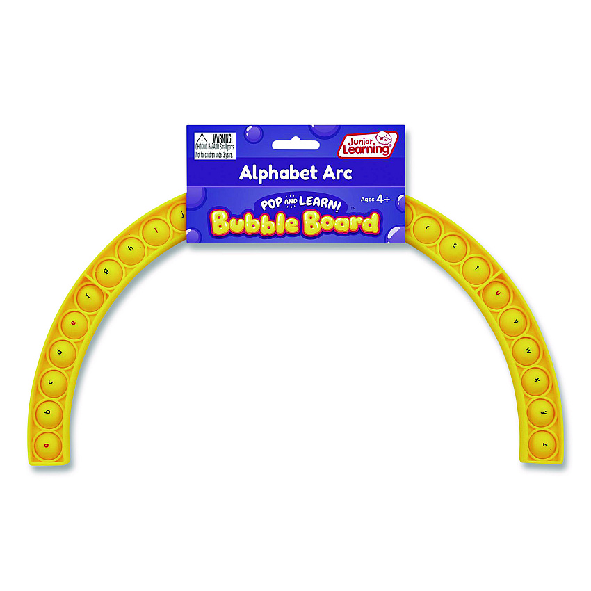 Junior Learning Inc Alphabet Arc Bubble Board, Ages 4 to 7 (681)