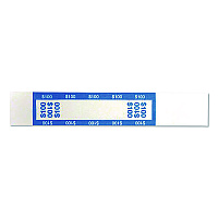 CONTROLTEK Currency Straps, $100, Self-Adhesive, 1,000/Pack (560016)