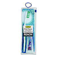 Lil' Drug Store Oral Care Kit. Toothbrush/Toothpaste in Resealable Pouch, 4/Box (70187)