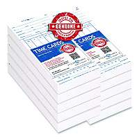 Pyramid Time Cards For 3800 Time Clock, 1,000/Carton (380010MB)