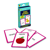Carson-Dellosa First Words Flash Cards, 3.25 x 5.25, Assorted Colors, 54 Cards (0769647197)