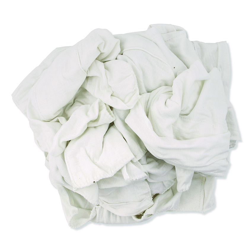 Knit Baby Diapers, 2-Ply, 15 x 18, White, 25 lb/Carton