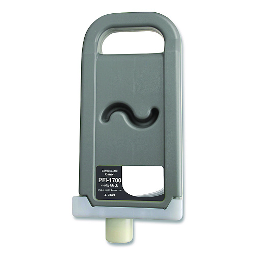Clover Compatible Matte Black Ink, Replacement for PFI-1700 (0774C001AA), 700 mL (WCPFI1700MB)