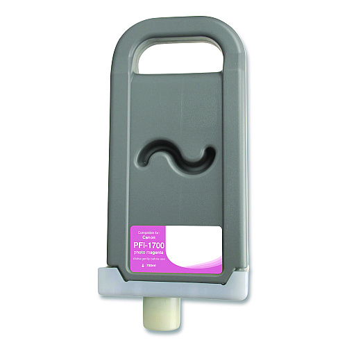 Clover Compatible Photo Magenta Ink, Replacement for PFI-1700 (0780C001AA), 700 mL (WCPFI1700PM)