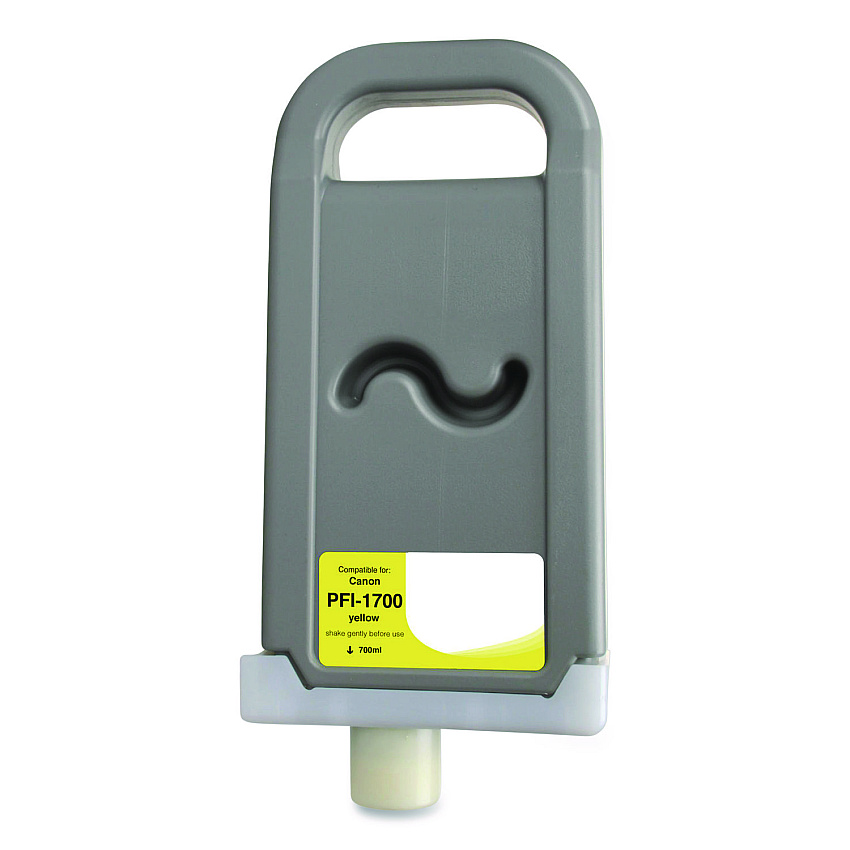 Clover Compatible Yellow Ink, Replacement for PFI-1700 (0778C001AA), 700 mL (WCPFI1700Y)