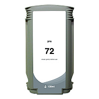 Clover Remanufactured Gray High-Yield Ink, Replacement for 72 (C9374A), 130 mL (WH72GY)