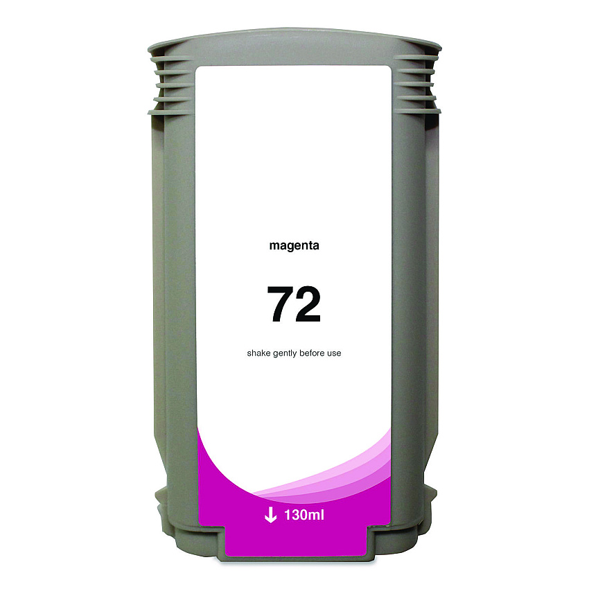 Clover Remanufactured Magenta High-Yield Ink, Replacement for 72 (C9372A), 130 mL (WH72M)