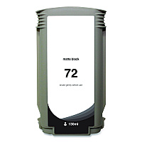 Clover Remanufactured Matte Black High-Yield Ink, Replacement for 72 (C9403A), 130 mL (WH72MB)