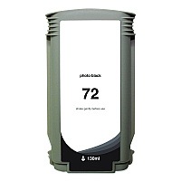 Clover Remanufactured Photo Black High-Yield Ink, Replacement for 72 (C9370A), 130 mL (WH72PB)