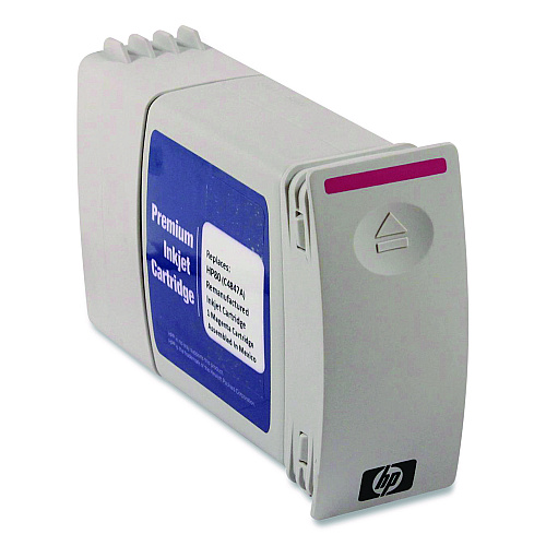 Clover Remanufactured Magenta High-Yield Ink, Replacement for 80 (C4847A), 350 mL (WH80M)