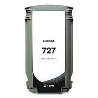 Clover Compatible Photo Black Ink, Replacement for 727 (B3P23A), 130 mL (WH727PB)