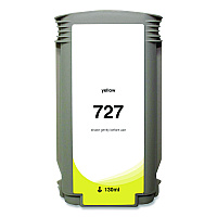 Clover Compatible Yellow Ink, Replacement for 727 (B3P21A), 130 mL (WH727Y)
