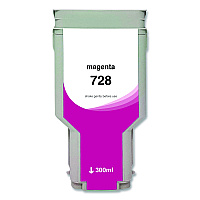 Clover Compatible Magenta Ink, Replacement for 728 (F9K16A), 300 mL (WH728M)