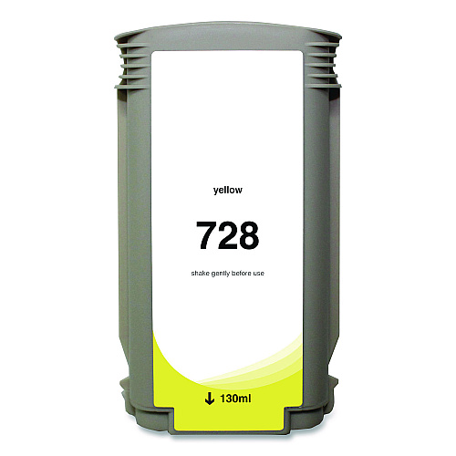 Clover Compatible Yellow Ink, Replacement for 728 (F9J65A), 130 mL (WH728SY)